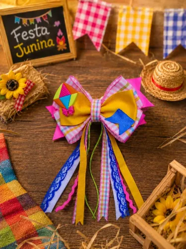Laço Festa Junina Quadrilha