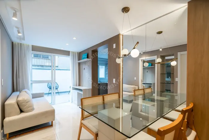 Apartamento Garden mobiliado para alugar no Rio Branco com 1 quarto