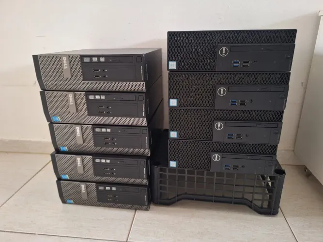 Lote de Desktop e Monitores