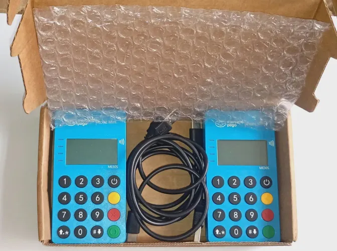 Kit de 2 maquininhas de cartão Mercado Pago
