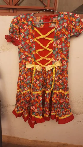 Vestido de quadrilha infantil
