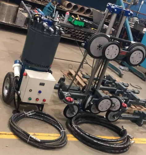 MÁQUINA DE CORTE COM FIO DIAMANTADO 
