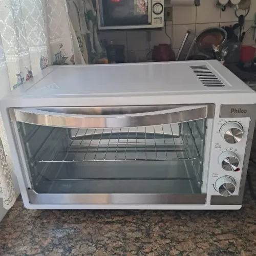 Forno Elétrico Philco 50L Branco Dupla Resistência PFE52B