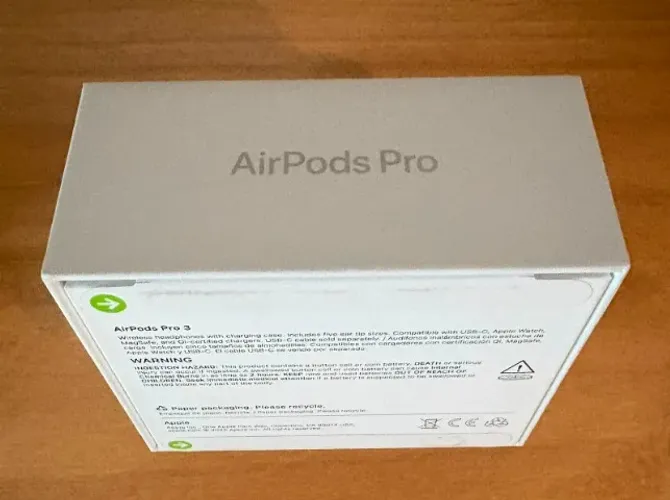 Apple AirPods Pro 3 - Original, Lacrado na Caixa + Garantia