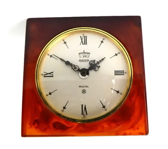 relógio de mesa jaeger 8 