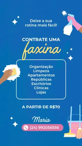 Diarista / Faxina