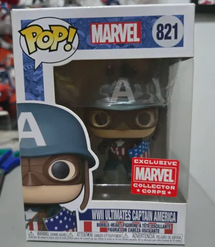 Funko Pop! Marvel Captain America #821