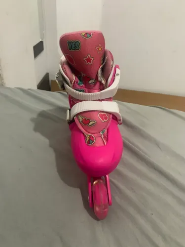 Patins infantil com led