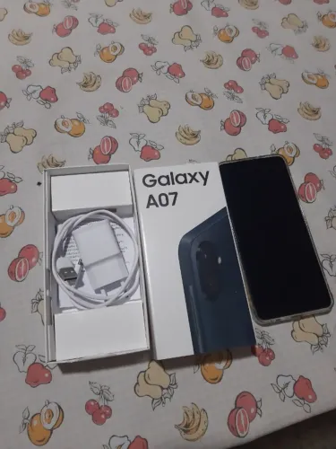 Samsung Galaxy A07 256GB 8GB RAM, 2 meses de uso, na caixa