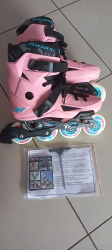 Patins Inline Freestyle Revolt Rose Traxart