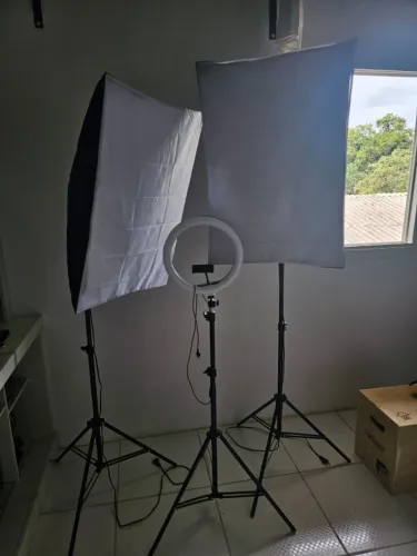 Soft box e ring light
