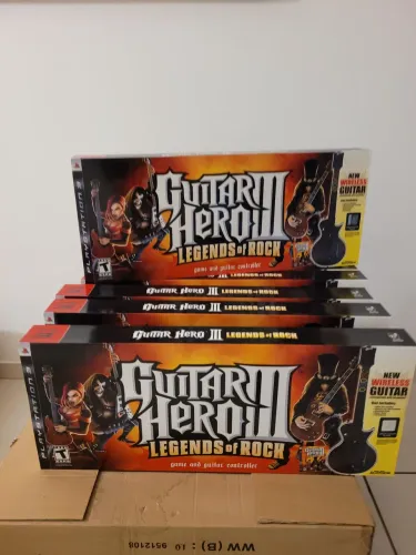 Guitarra Guitar Hero 3 Nova 