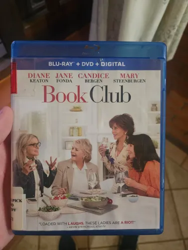 Blu-ray+ DVD importado Book Club "Do Jeito Que Elas Querem"