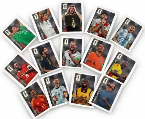 kit 14 Figurinhas Coca Cola Copa 2026 Originais