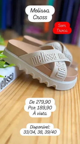 Melissas NOVAS na caixa