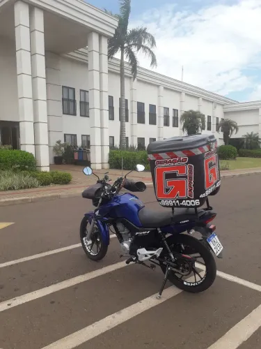 Vendo fan 160 azul 2022. R$16000