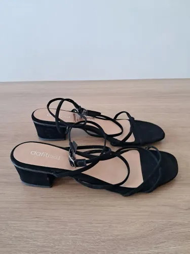 Sandália Salto Dafiti Shoes Preta