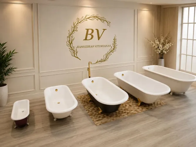 BANHEIRAS VITORIANAS - SOFISTICAÇÃO, DURABILIDADE E EXCLUSIVIDADE ?