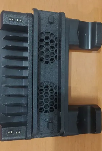 Base multifuncional ps4 slim fat ps4 pro carregadora de controle e cooler