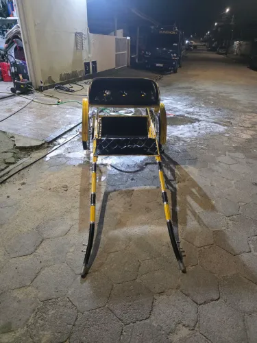 Charrete para pônei completa