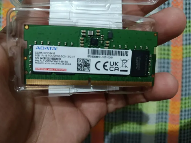 Memória ram ADATA DDR5 8GB 