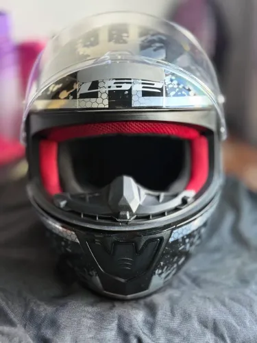 Capacete Ls2 F353 Rapid cromo 56