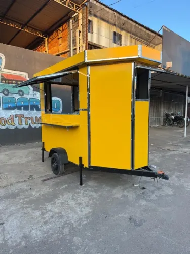Trailer food truck