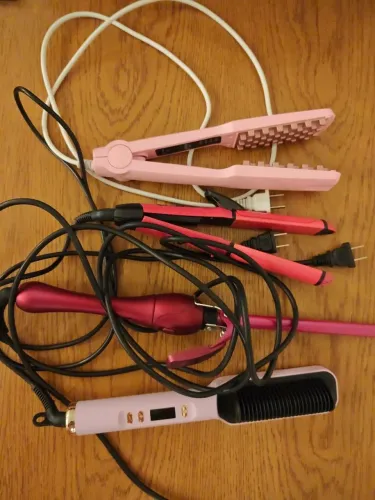 Kit Modelador de Cabelo - Chapinha, Babyliss e Escova Alisadora