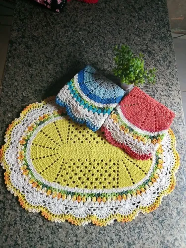 Tapetes em crochê ?