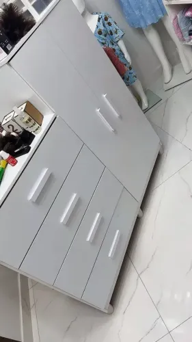 Cômoda Roupeiro Infantil Organizadora 4 Gavetas Porta Guarda-Roupas Bebê quarto multifunci