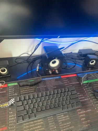 Caixa de som com grave pc
