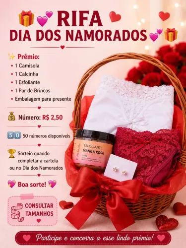 Cesta dia dos namorados 