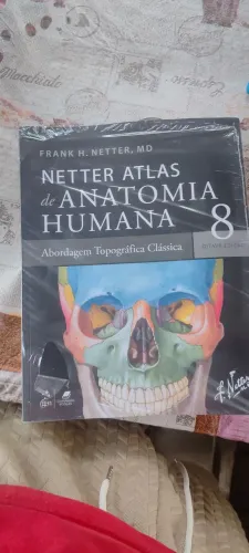 Vendo atlas de anatomia humana Netter °8 edição 