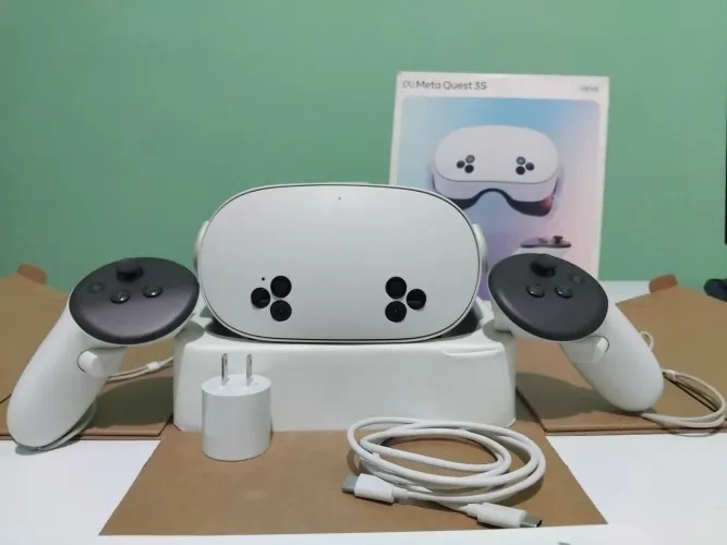 Meta Quest 3s Realidade Virtual-4 Meses De Uso
