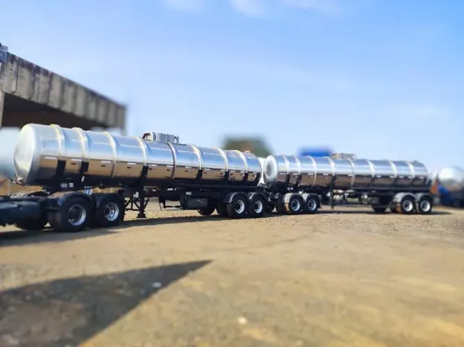 RODOTREM TANQUE INOX 51m³ - (25.5m³+25.5m³)