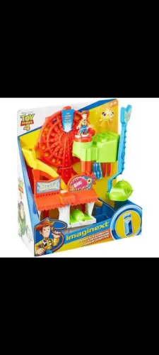 Imaginext Parque Toy Story 4 Carnival Playset Mattel 38cm altura novo