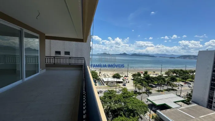 Apartamento à venda alto padrão vista mar L'Unique Aparecida Santos