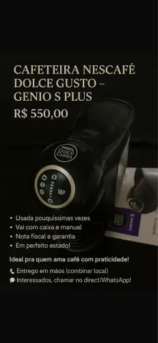 cafeteira dulce gosto
