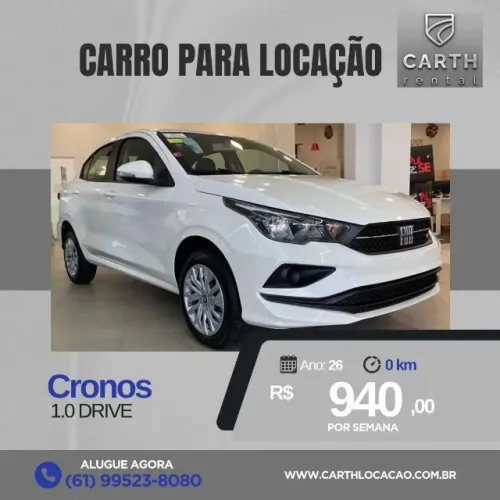 Fiat Cronos Drive 1.0 6V 2026