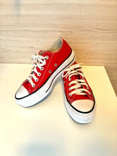 Converse Chuck Taylor All Star Lift Canvas vermelho