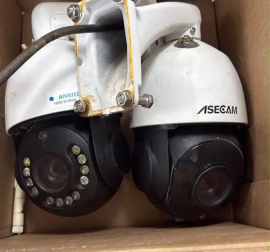2 Cameras ASECAM 4K, com ZOOM óptico de 32x IP 67 Visão Noturna