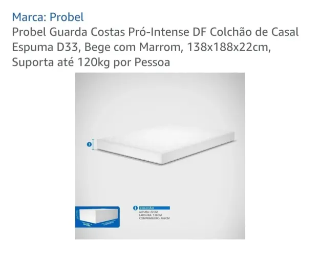 Colchão Probel Guarda Costas