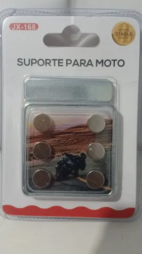Suporte magnético para moto