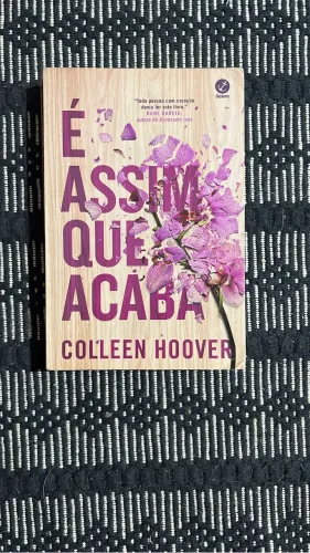 "É assim que acaba" Collen Hoover