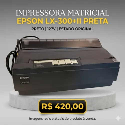 Impressora matricial Epson lx-300II