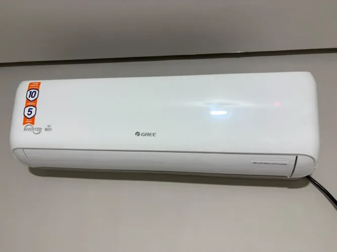 Ar condicionado novo na garantia