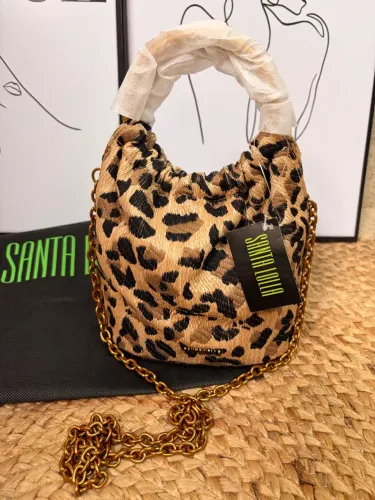 Bolsa bucket animal print Santa Lolla (nova)