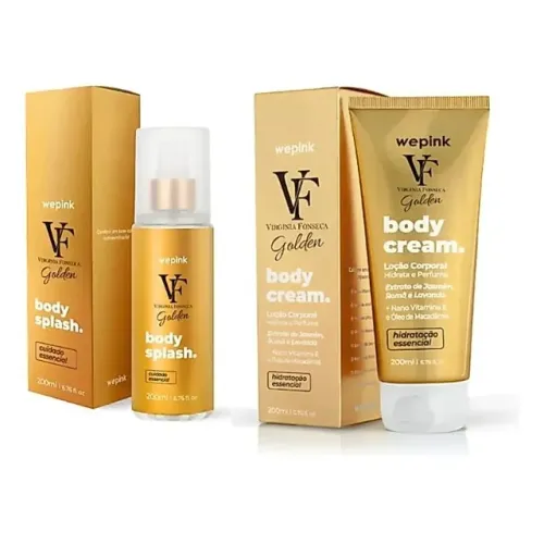 Wepink Vf Golden Body Splash Body Cream Hidratante Original