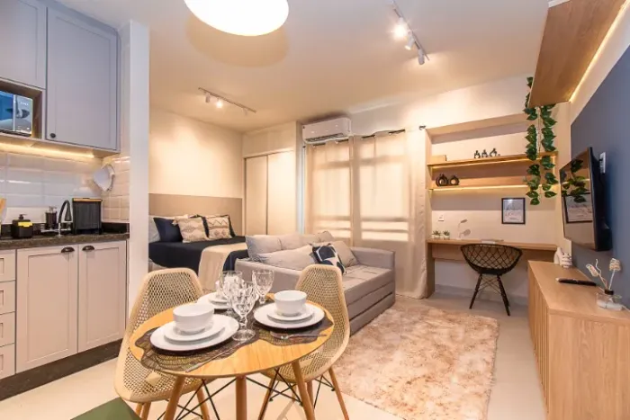 Apartamentos mobiliados na Asa norte - contrato mensal por temporada - contas inclusa