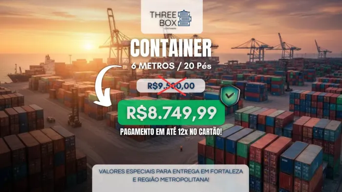 Contêiner 6 metros
